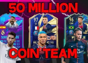 THE BEST TEAM IN FIFA 21!! CRAZY 50 MILLION COIN SQUADBUILDER! FT. PRIME MOMENTS R9 & GULLIT!