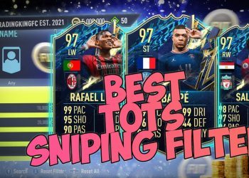 THE BEST TOTS SNIPING FILTER ON FIFA 22! MAKE 10K PER CARD & 100K PER HOUR! HOW TO SNIPE TOTS CARDS!