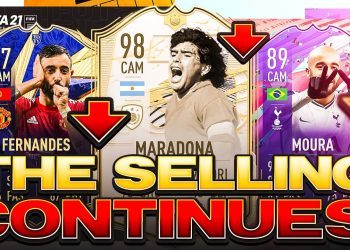 THE SELLING CONTINUES! FUT PLAYER DAYS ENDING & MARKET CRASHING! FIFA 21 Ultimate Team