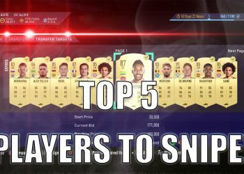 THE TOP 5 PLAYERS TO SNIPE ON FIFA 21!! MAKE 100K AN HOUR! INSANE SNIPE POTENTIAL *10K A CARD*