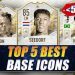 TOP 5 BASE ICONS UNDER 500k IN FIFA 22!