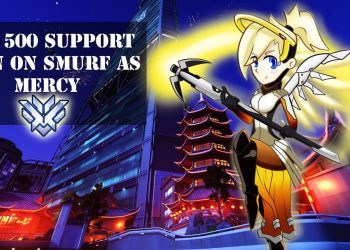 TOP 500 Support Main on Smurf: Lijang Tower MERCY | Overwatch