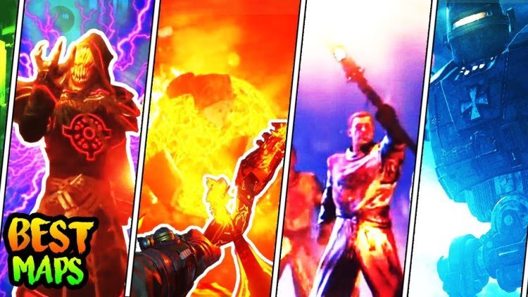 TOP5 BEST MAPS!!! Call Of Duty Black Ops 3 Zombies