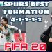 TOTTENHAM SPURS  - BEST FORMATION, CUSTOM TACTICS & PLAYER INSTRUCTIONS! FIFA 20