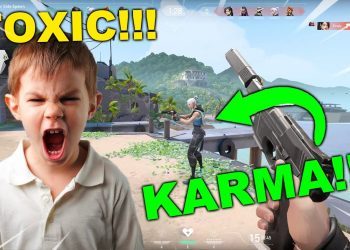 TOXIC KID GETS REKT - Valorant Funny Moments