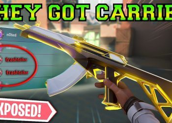 TRASHTALKER teammate GETS CARRIED! - Valorant