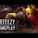 Team Secret Arteezy bounty hunter ranked gameplay(smurf 5.5k mmr +)