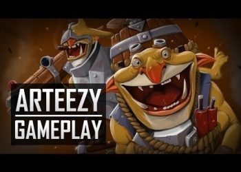 Team Secret Arteezy techies ranked gameplay