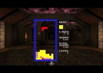 Tetris, a Quake mod by FrikaC