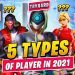 The 5 Most Common Types Of Fortnite Player In 2021 (WHICH ARE YOU?!)