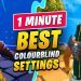 The BEST COLORBLIND SETTINGS You NEED TO USE In Season 7 (Fortnite Tips & Tricks #Shorts)