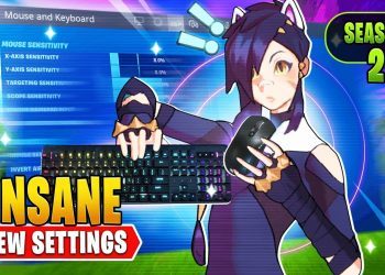 The BEST KEYBOARD AND MOUSE SETTINGS In Fortnite Battle Royale You NEED To Use! Binds, Sens + More!