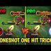 The BEST TRICK for ONESHOT ONE HIT !!! (no one know this trick) - MLBB