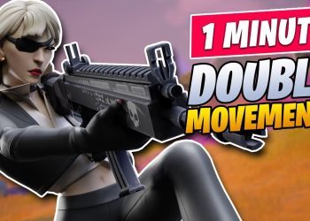 The EASIEST WAY To use DOUBLE MOVEMENT On Keyboard & Mouse (Fortnite Tips & Tricks #Shorts)