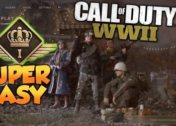 The EASY WAY To "Party Up/Play With Friends" In Ranked Play! (Call Of Duty: WWII)