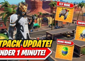 The FORTNITE EASTER UPDATE Explained In UNDER 1 MINUTE! Condo Canyon Assault! Jetpacks! Easter Items