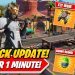 The FORTNITE EASTER UPDATE Explained In UNDER 1 MINUTE! Condo Canyon Assault! Jetpacks! Easter Items