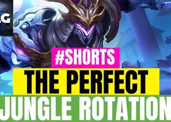 The PERFECT Jungle Rotation in the Early Game | Mobile Legends #shorts