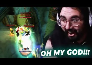 The Ret God RETURNS Esfand Tries Deep Thunder in Burning Crusade PvP!!