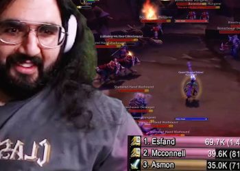 The TRUE POWER of TBC Prot Paladin | Esfand & Asmongold TBC Levelling