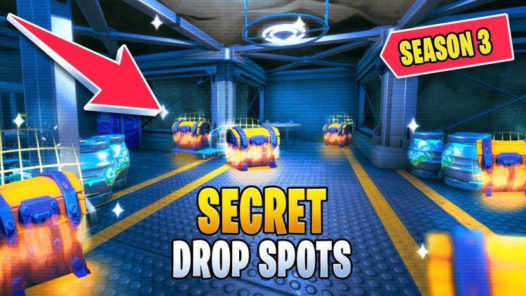 These SECRET DROP SPOTS Will Give You A PRO LEVEL ADVANTAGE In Fortnite Chapter 3 Season 3!