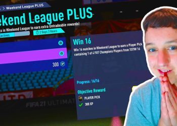 This is how the *NEW* red pick objective treated me... | FIFA 21 Weekend League PLUS