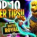 Top 10 Sniper Tips In Fortnite | How To Win More Sniper Fights!