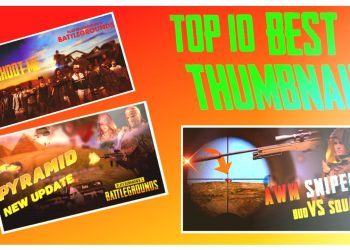Top 10 best gaming thumbnail ideas / PS CC Touch and Pixellab create | Shoot Me gaming channel