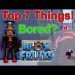 Top 7 Things To Do While Waiting For Update 17 Part 3 In Blox Fruits!