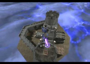 Tower boot jumping shock combo in Unreal Tournament
