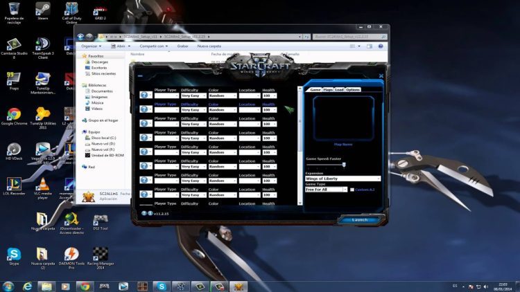 Tutorial Para Jugar vs IA en StarCraft 2 Con SC2ALLin1