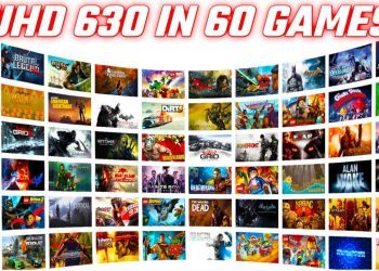UHD 630 in 60 Games | FPS Test Intel i9-10850K | What Can You Play