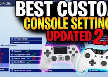 *UPDATED* BEST CUSTOM CONTROLLER SETTINGS ON CONSOLE! | Fortnite Battle Royale Tips & Tricks Ep. 23