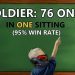 Unranked to GM: Soldier: 76 ONLY IN ONE SITTING | 95% Win rate | ONLY 1 LOSS