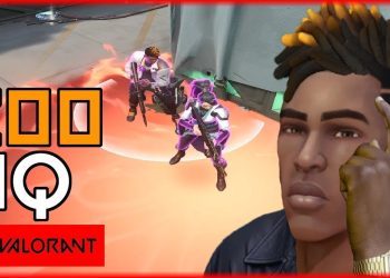 VALORANT 10 MINUTES OF 200 IQ PLAYS