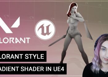 VALORANT Style Character Gradient Shader in UE4 (Part 1 - World Position)