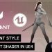 VALORANT Style Character Gradient Shader in UE4 (Part 1 - World Position)