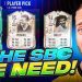 WE NEED THIS SBC TODAY! SBC FODDER INVESTING ONCE AGAIN! FIFA 22 Ultimate Team