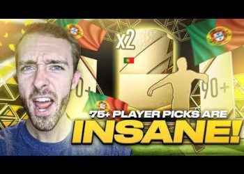 WE PACKED THE GOAT TWICE?! INSANE 75+ PLAYER PICKS on FIFA 22 Ultimate Team