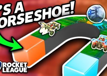 WE TURNED THE ROCKET LEAGUE FIELD INTO A HORSESHOE