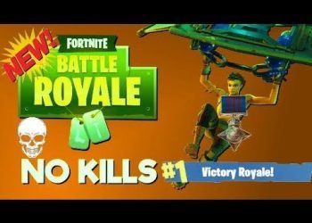 WINNING WITH NO KILLS!! (Fortnite Battle Royale
