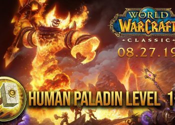 WORLDS FIRST CLASSIC WOW BETA FOOTAGE! PALADIN 1-10 LEVELLING ROUTE!