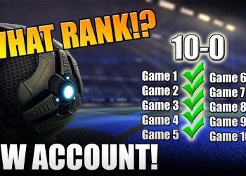We Went 10-0 in Rocket League Ranked Placement Games! Brand New Accounts! What Rocket League Rank?!