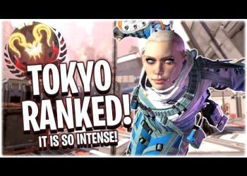We played RANKED on Tokyo servers!! It is insane.. (Apex Legends PS4)