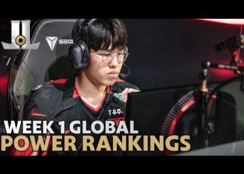 Week 1 Global LoL Power Rankings 2022 Summer Split