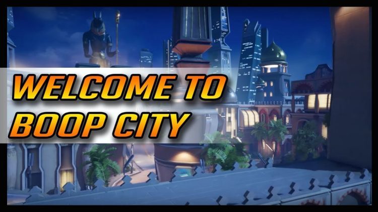 Welcome to Overwatch map "Boop City"