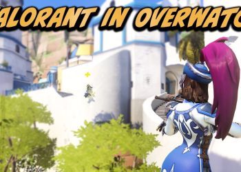 When Kephrii plays Valorant in Flats' Overwatch games