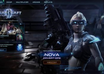 When you login to Starcraft II and get bunch of achievements Nova Covert Ops