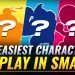 Who are THE EASIEST Characters to Play in Smash Ultimate?