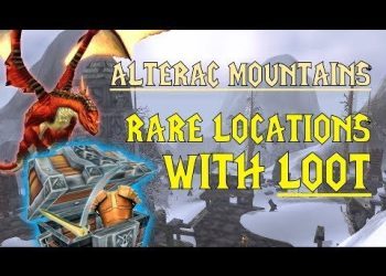 WoW Classic - Rare Mob Locations + UNIQUE LOOT - Alterac Mountains